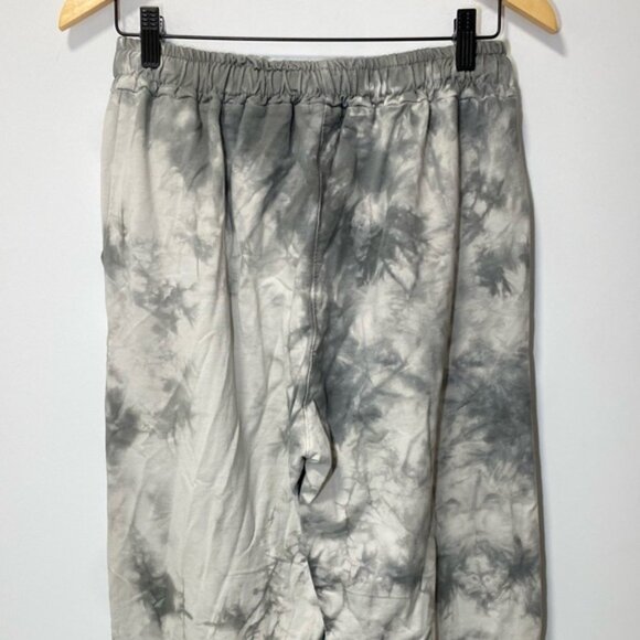 Eternelle Made in Italy Sweatpants White & Grey Print Size M - Picture 5 of 7